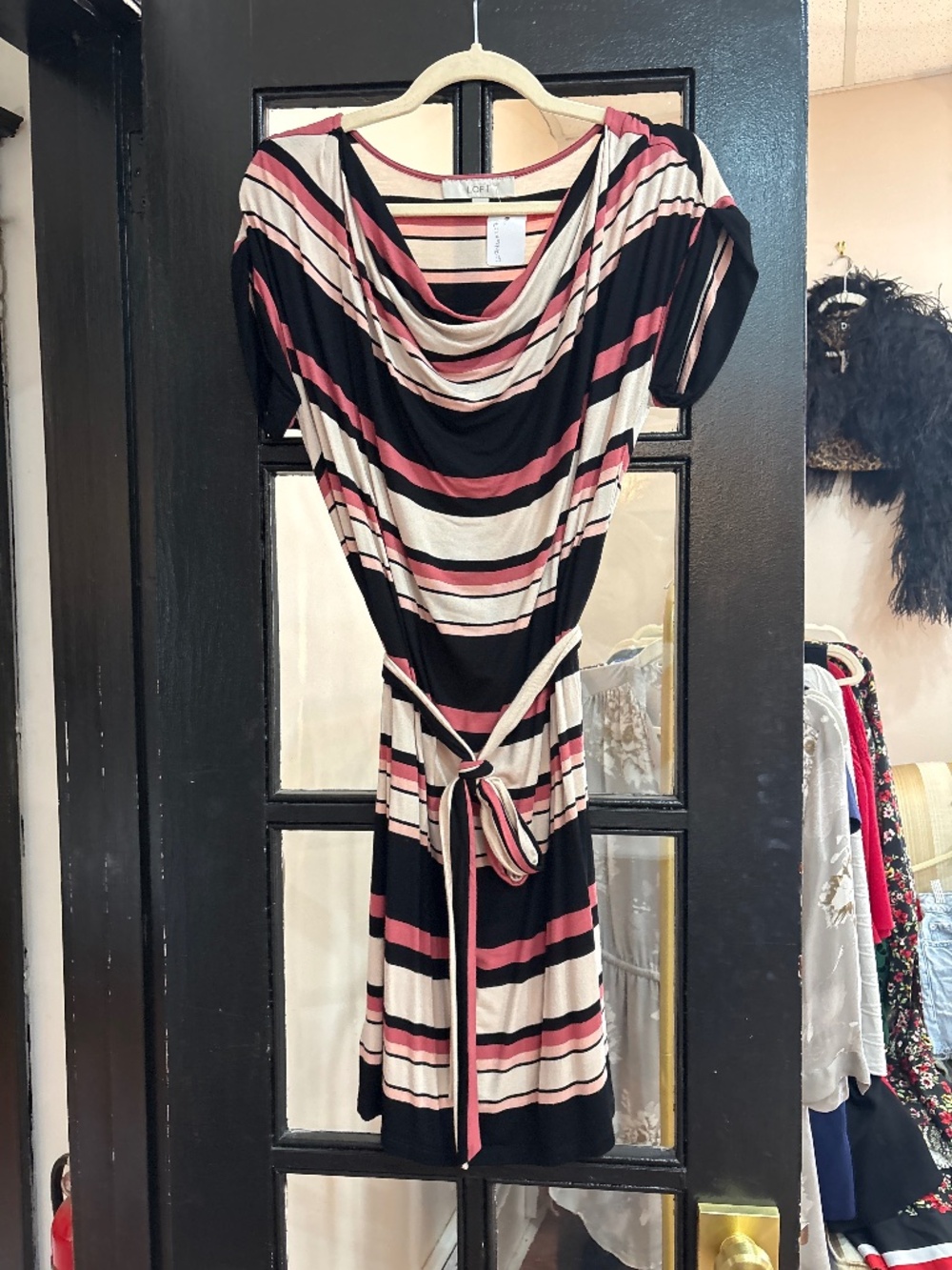 Loft belted dress